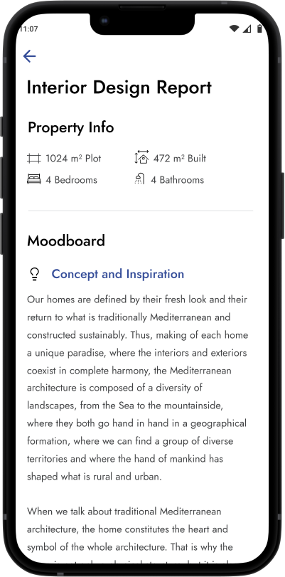 Interior Design Report